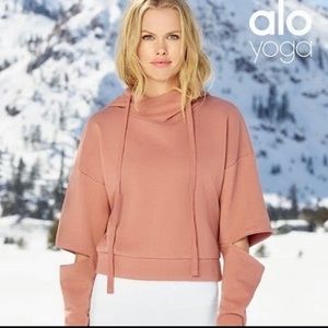 ALO Yoga Pink Hoodie